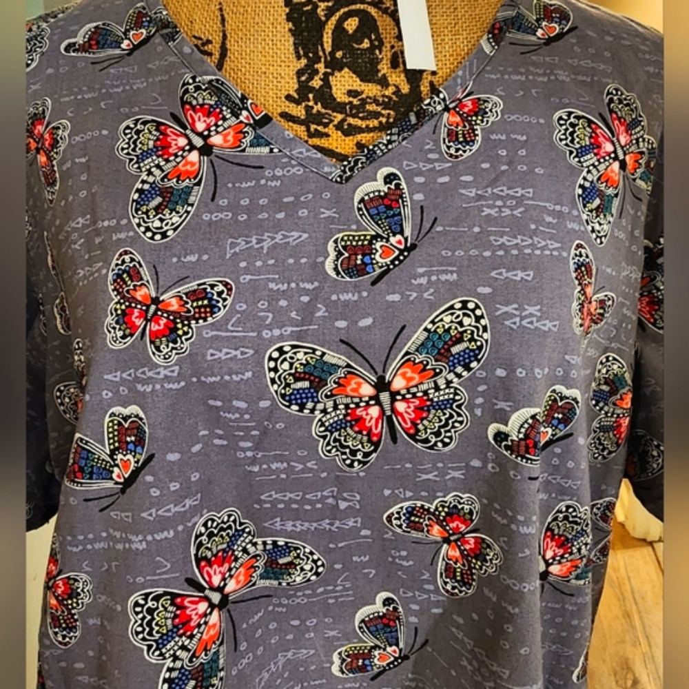 Scrubstar Butterfly Scrub 2XL